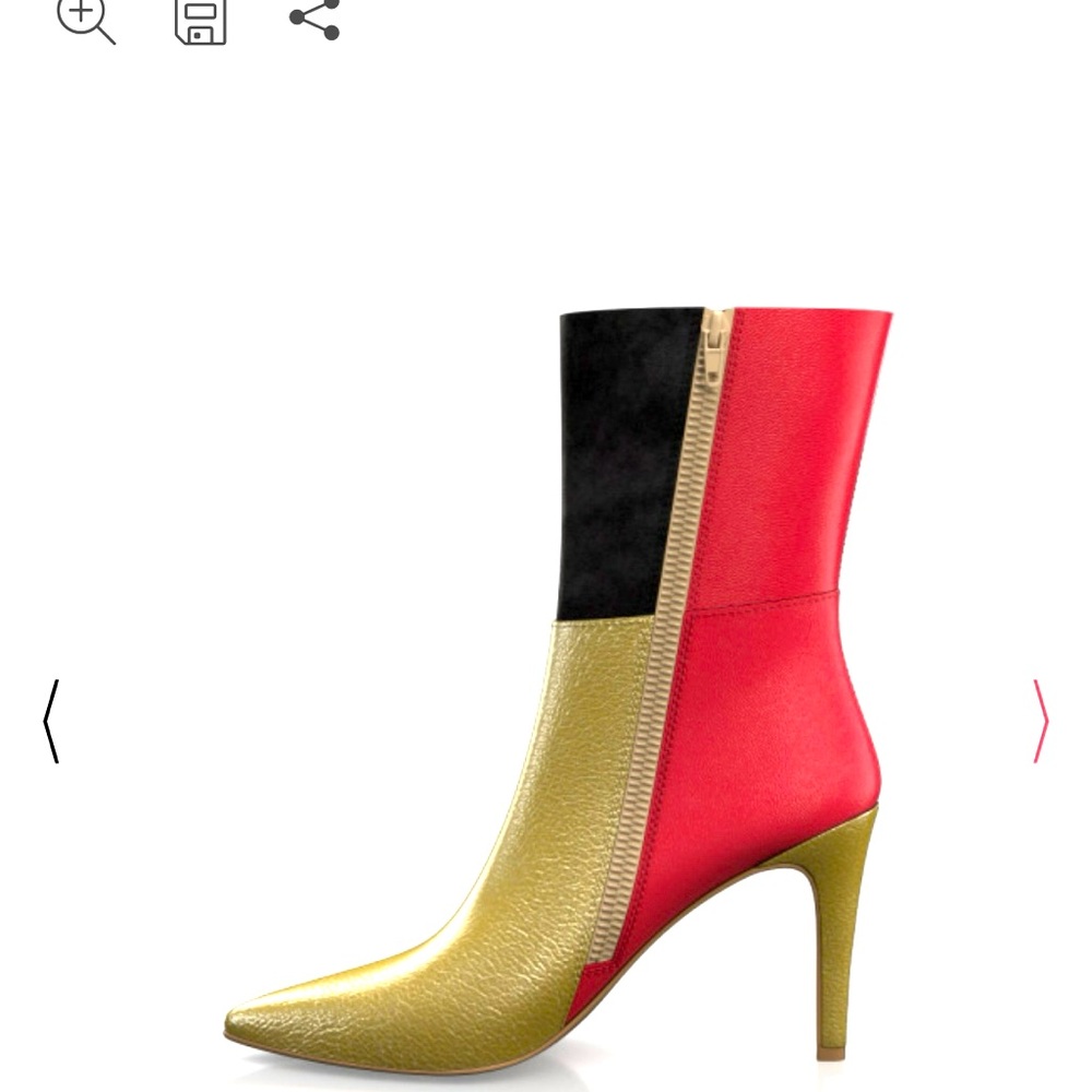 LucyReb 
“All me” 
Pointed toe heel ankle boots Design